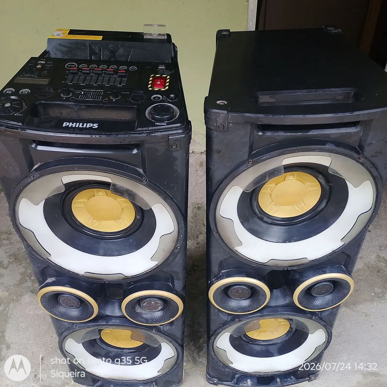 Caixa de som PHILIPS NX7
