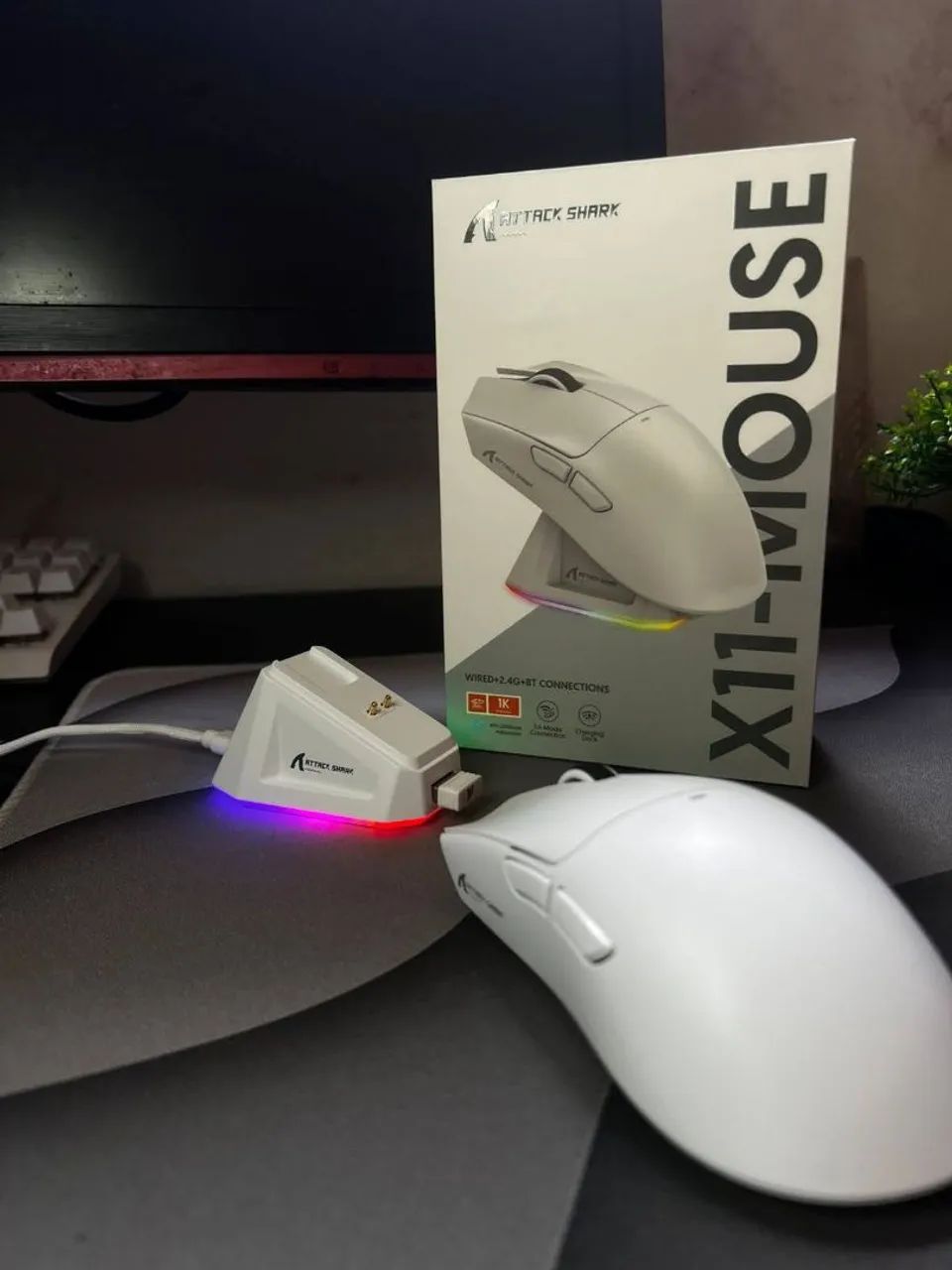 Mouse gamer attack shark x11  - Foto 2