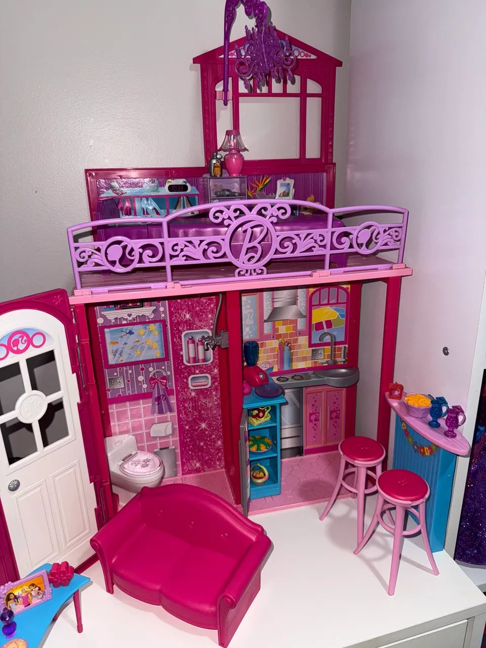 Barbie Maleta Casa de Férias Glam - Foto 2