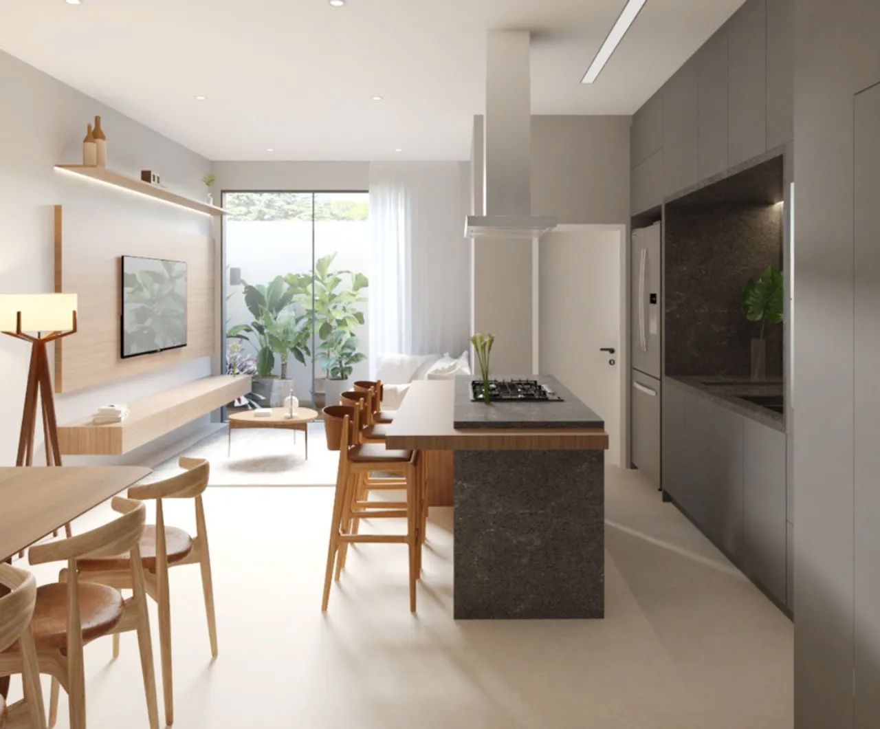 Casa Residencial com 3 dormitórios e 1 suíte no Alameda Cezanne