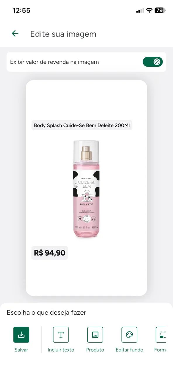 produtos boticário, eudora.
