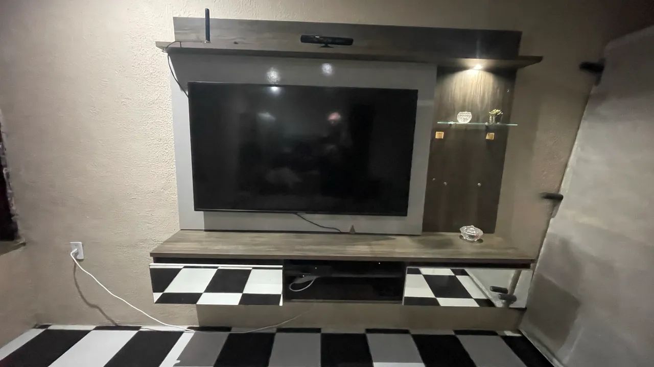 Painel com Gavetas Espelhadas e Led R$ 599,00 - Foto 3