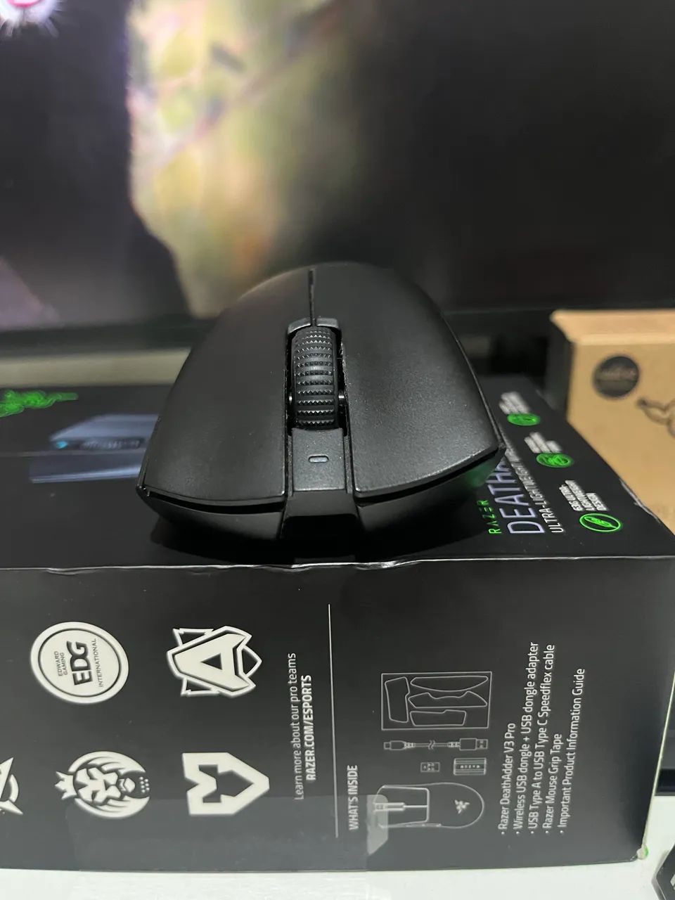 KIT Mouse razer deathadder v3 pro + dongle 8khz