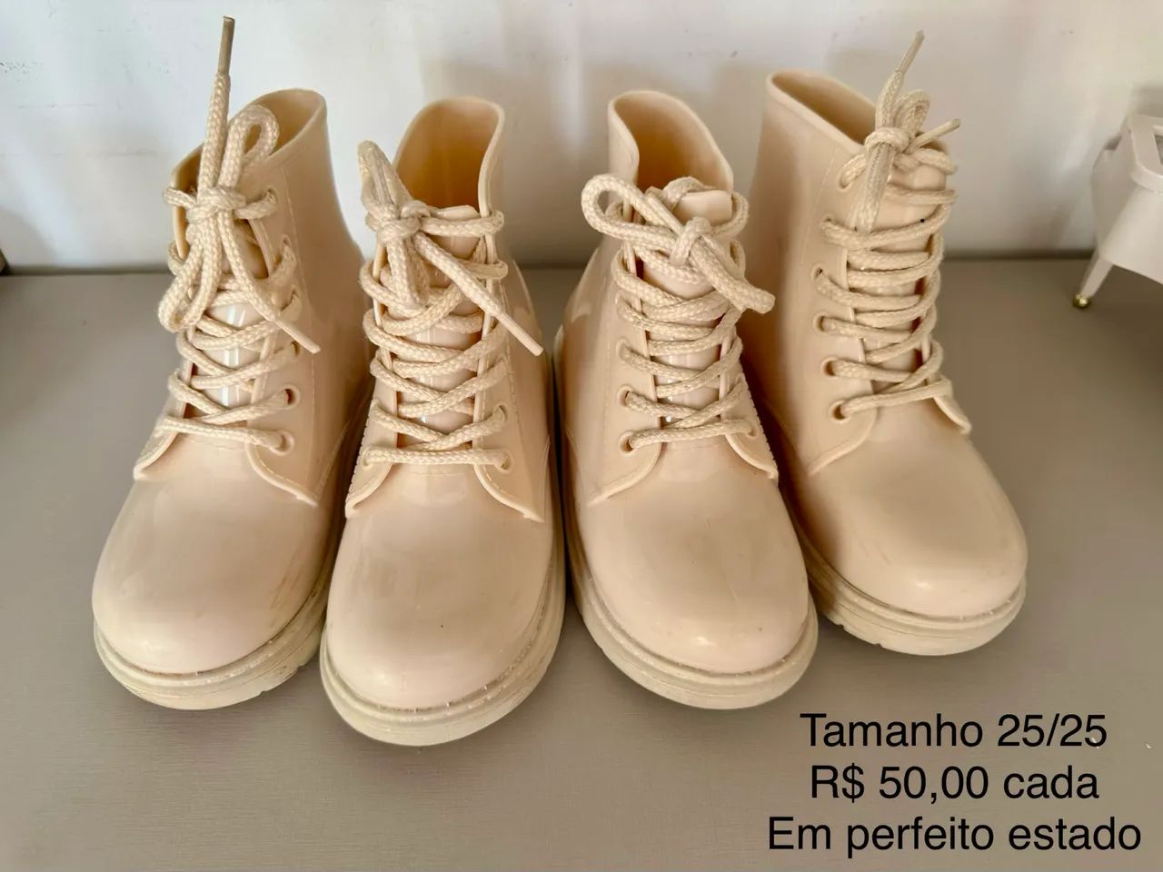 Botas tipo Melissa 