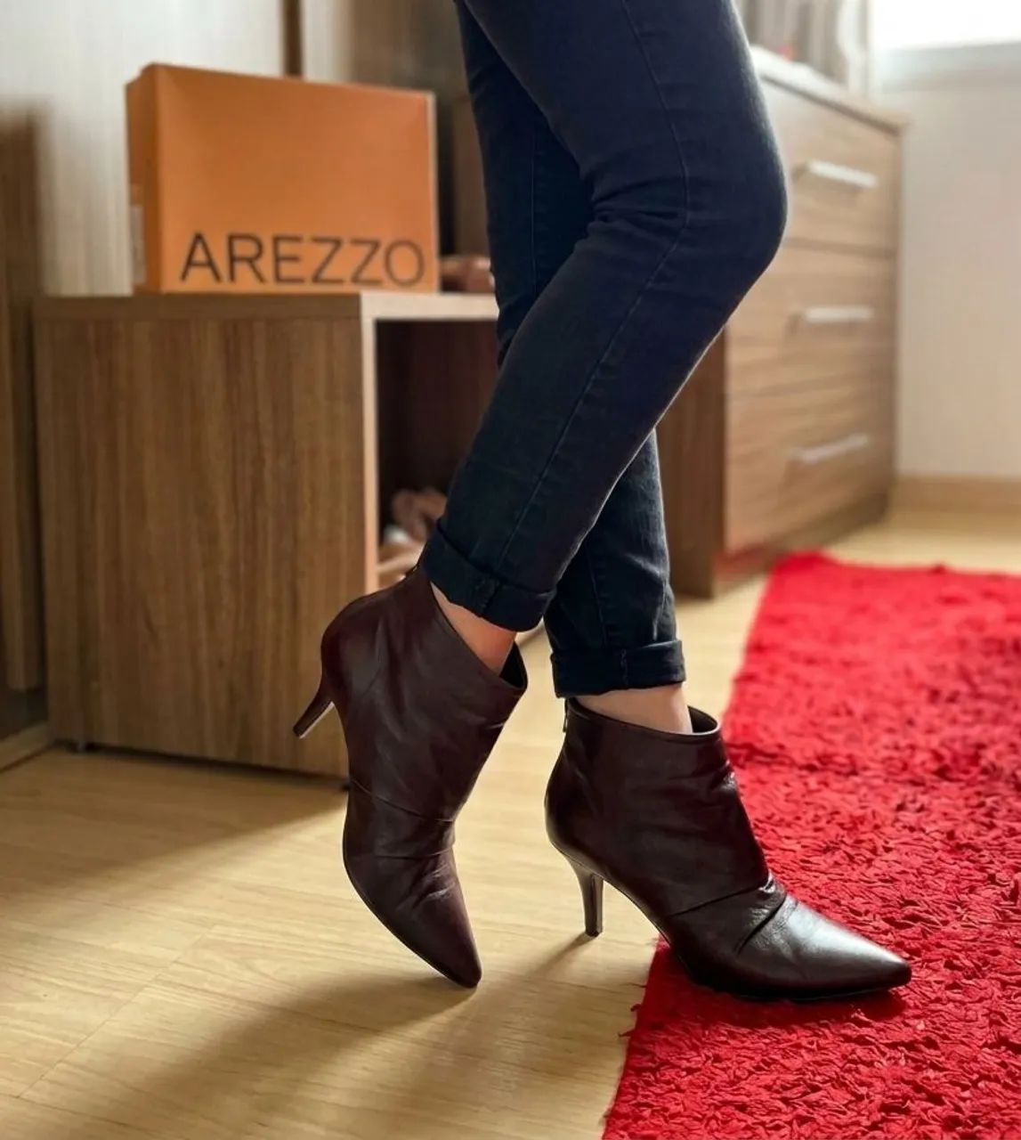 Bota Feminina  Arezzo N:35