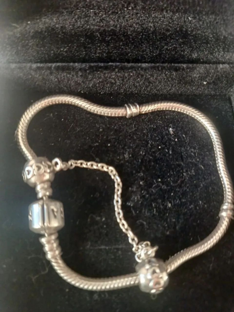 Pulseira Pandora 21cm original na caixa  - Foto 4
