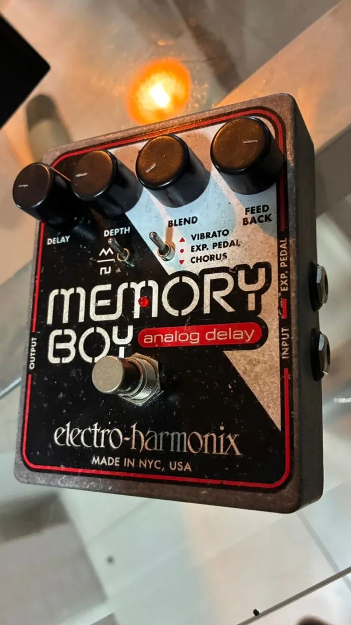 Pedal Electro-Harmonix Memory Boy Delay Analógico - Instrumentos