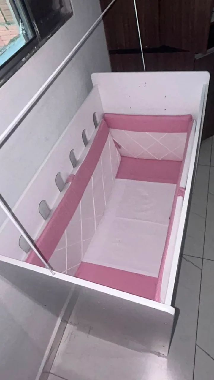Moisés Mini Berço 6 em 1 Branco - Completo | Excelente Estado - Foto 2