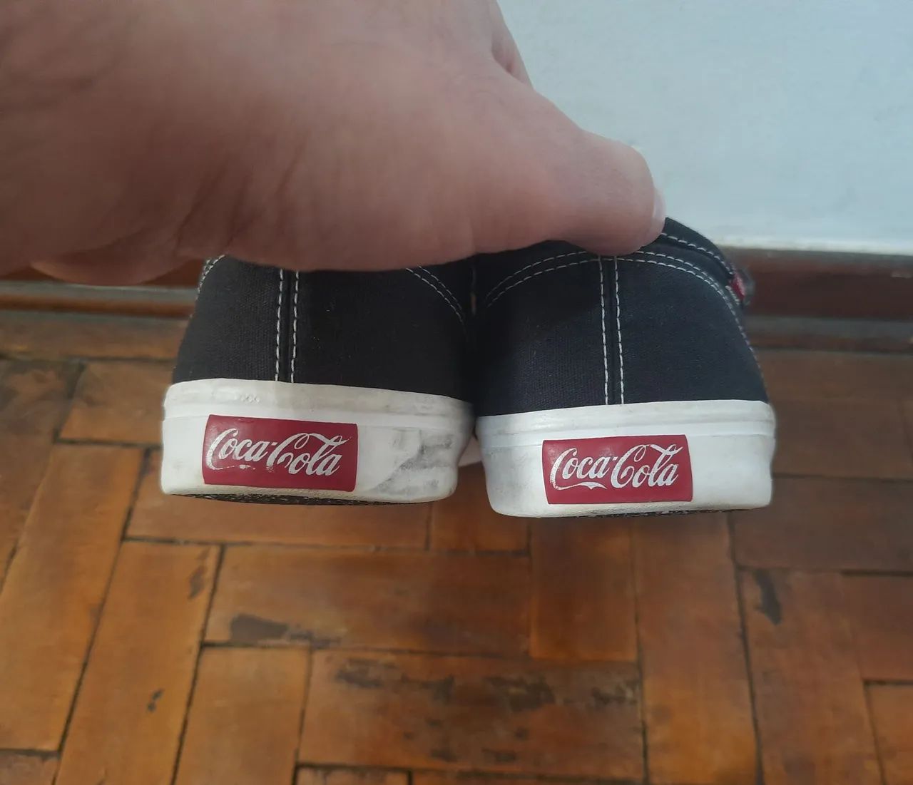 Tênis Coca-Cola Preto 44 Dois Pares.  - Foto 4