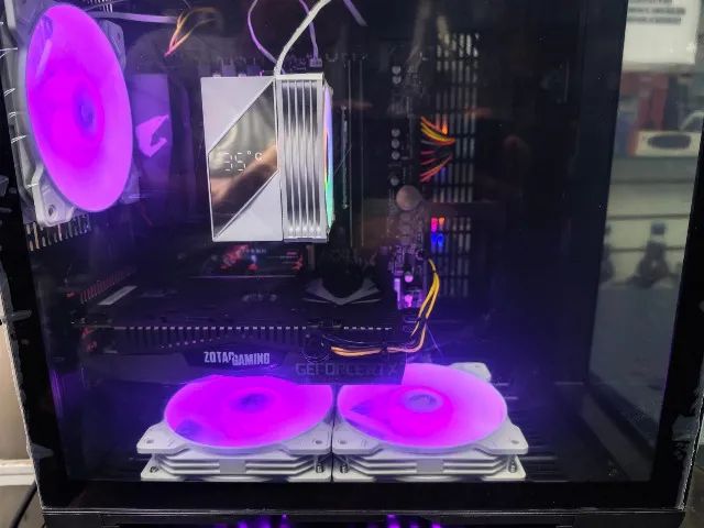 Pc Gamer Ryzen 5 5600GT - 16gb ddr4 - HD NVME - placa de video RTX 2060 - gabinete gamer - Foto 3