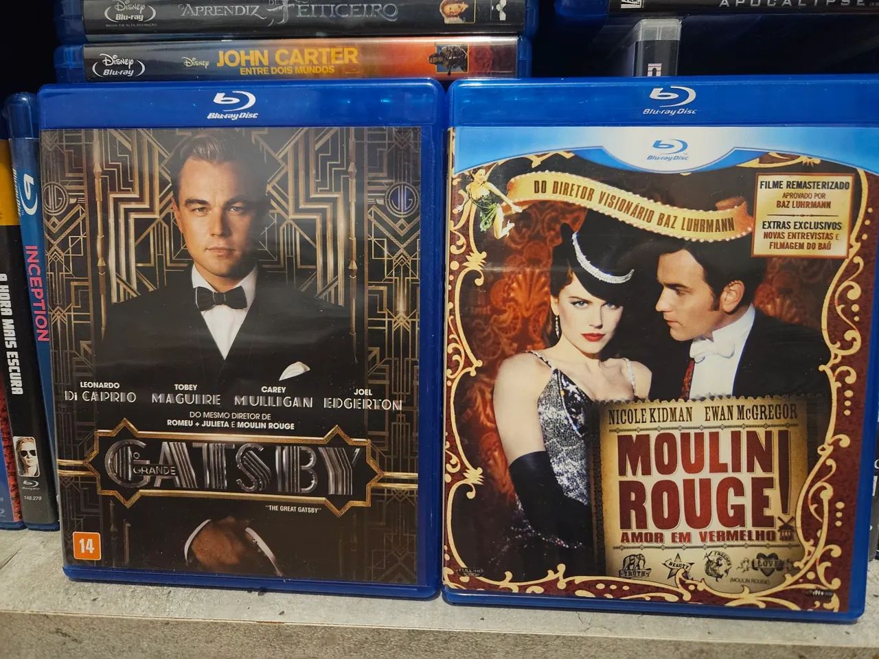 Baz Luhrmann - Blu-ray Gatsby + Blu-ray Moulin Rouge