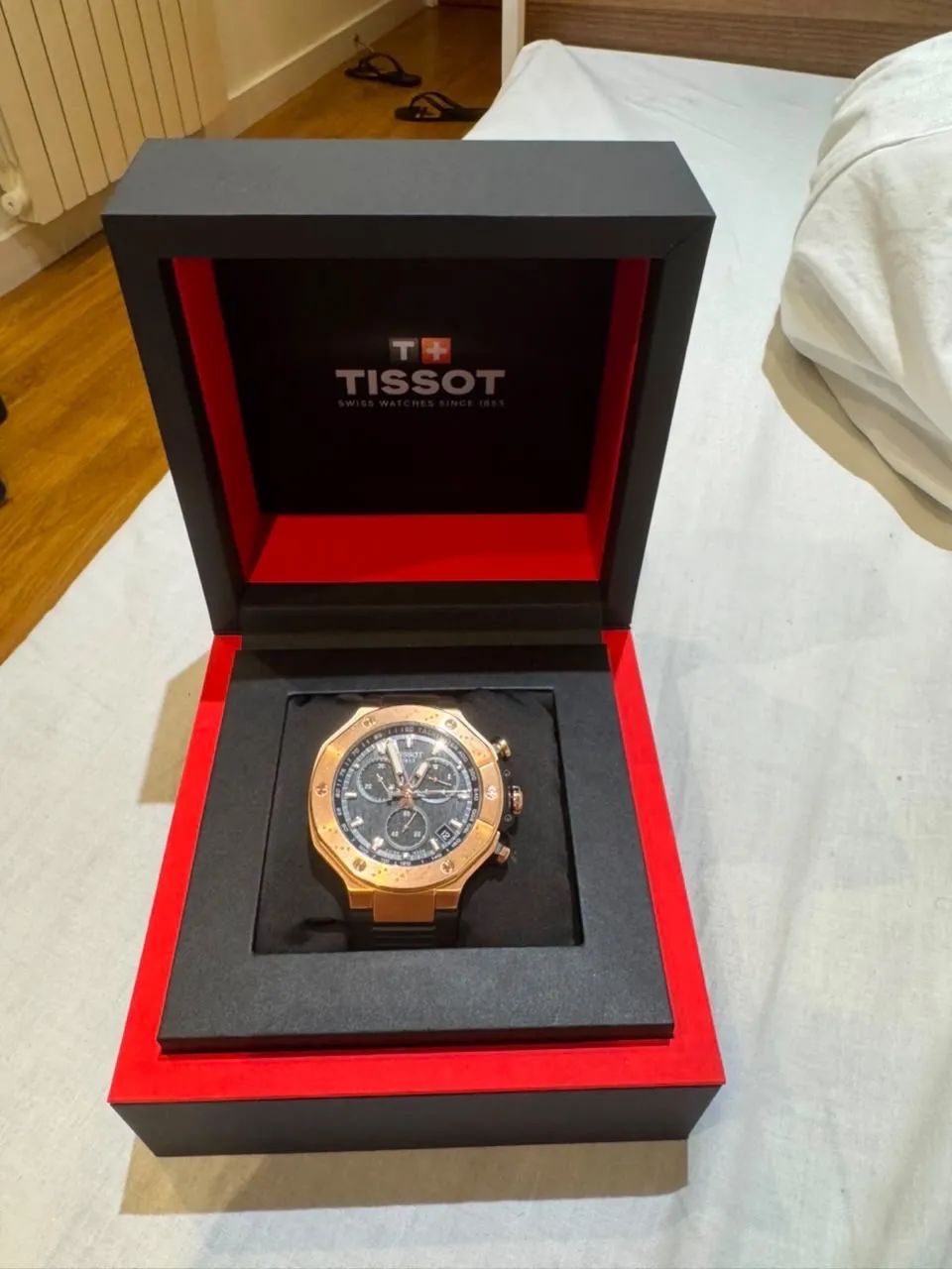 Relógio Tissot T-race rose. Original. - Foto 3