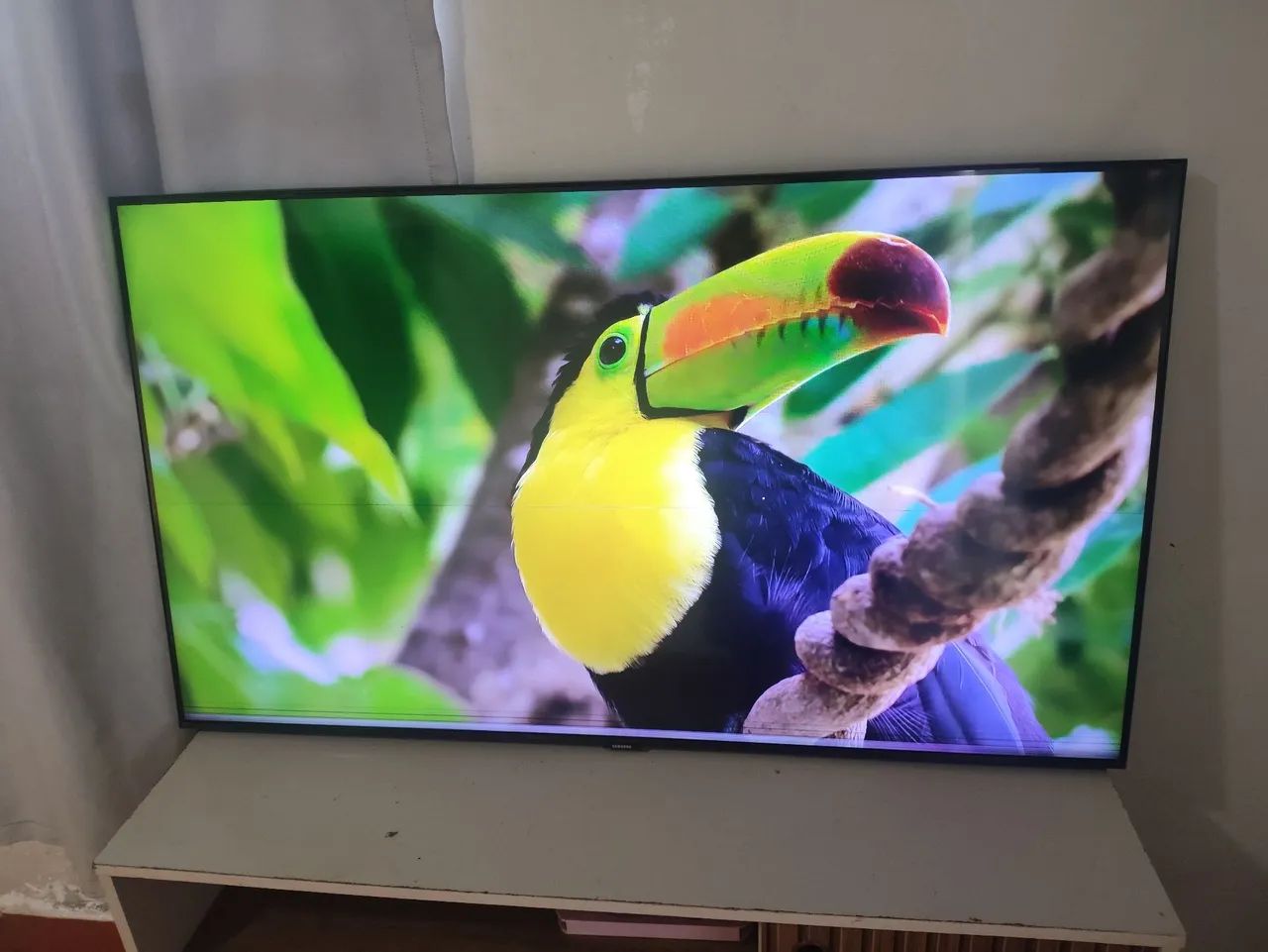 TV 50 POL. SMART WI-FI. 4K . COM DETALHE  - Foto 5