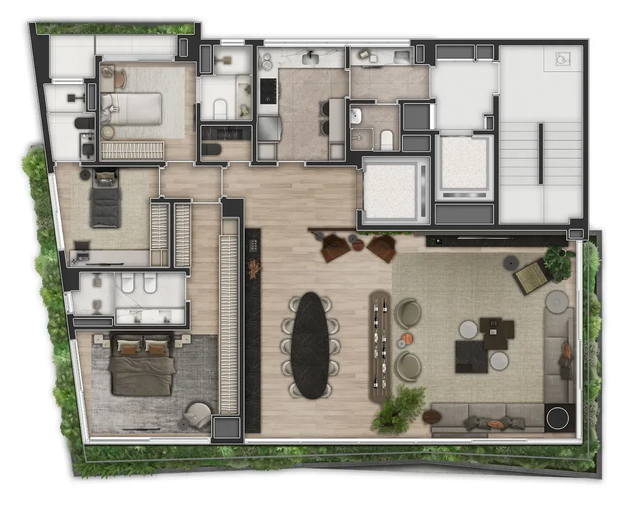 PLANTA 200m²