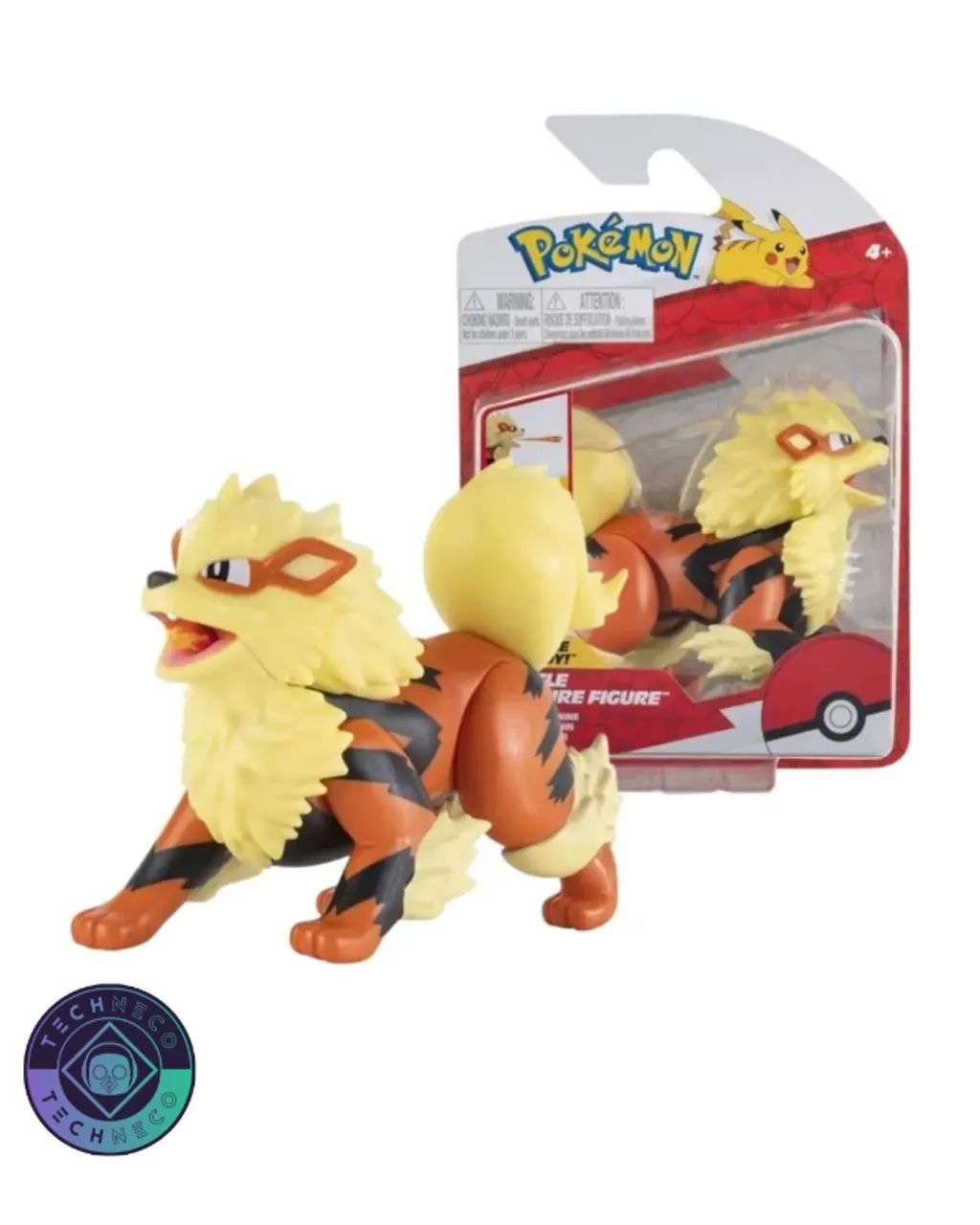 POKÉMON BATTLE FEATURE FIGURE - ARCANINE - Foto 2