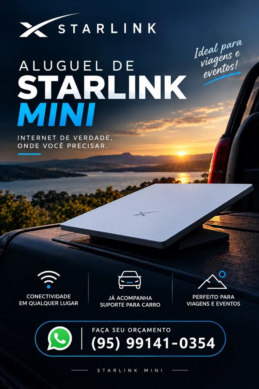 Aluguel de Starlink mini  75 diária 