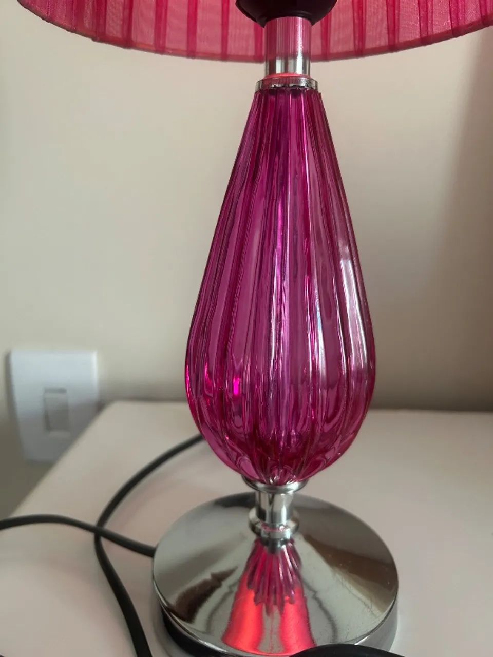 Abajur rosa - Foto 3