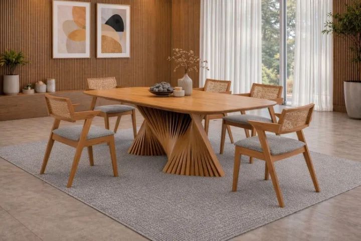 Conjunto de jantar maciço diversas cores e tamanhos - Foto 3