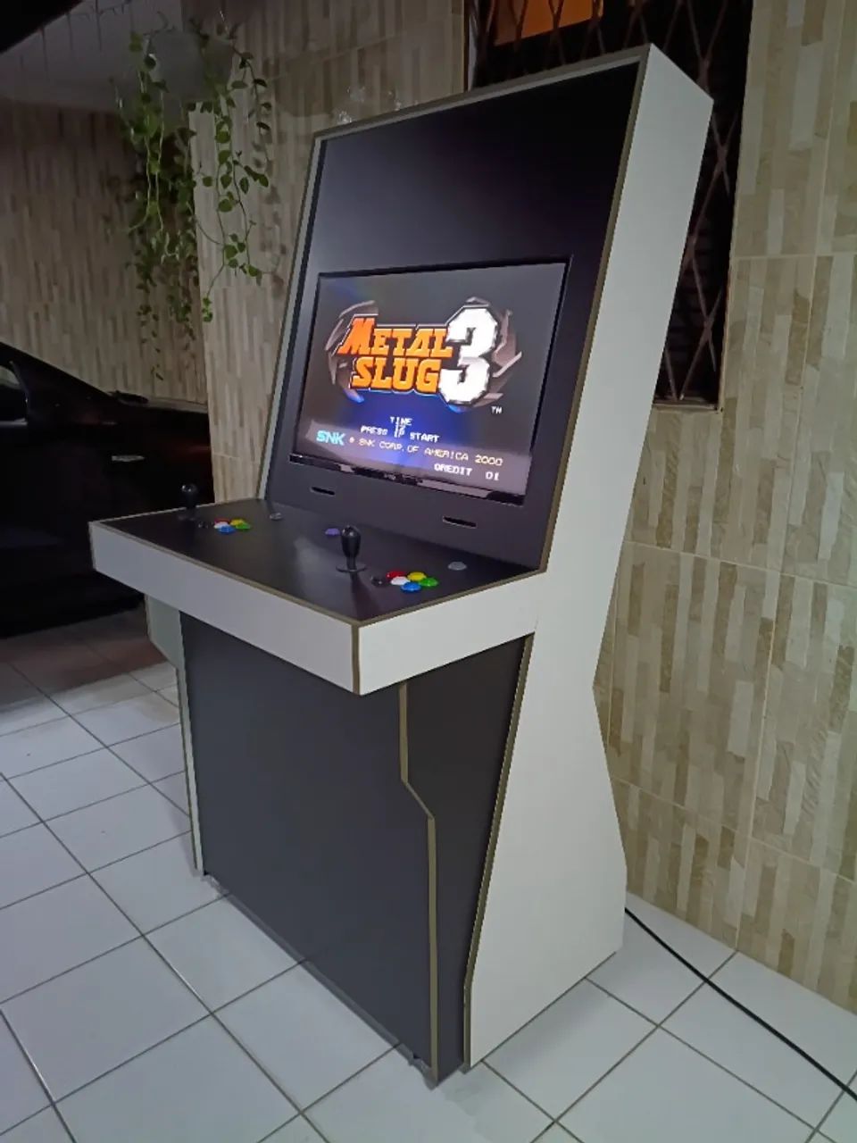 Fliperama arcade slim multijogos.