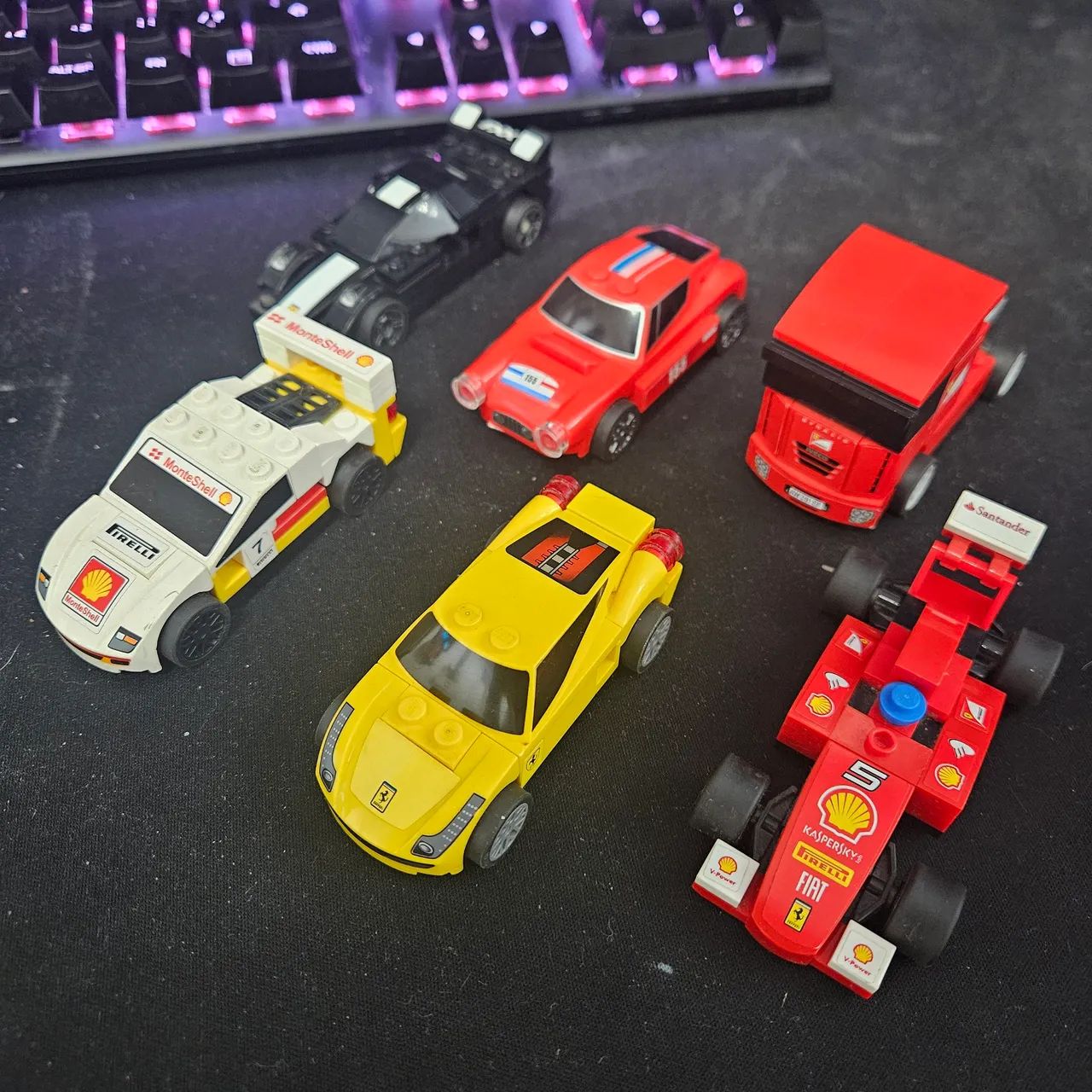 Coleção Lego rara (Shell V-Power X Ferrari)