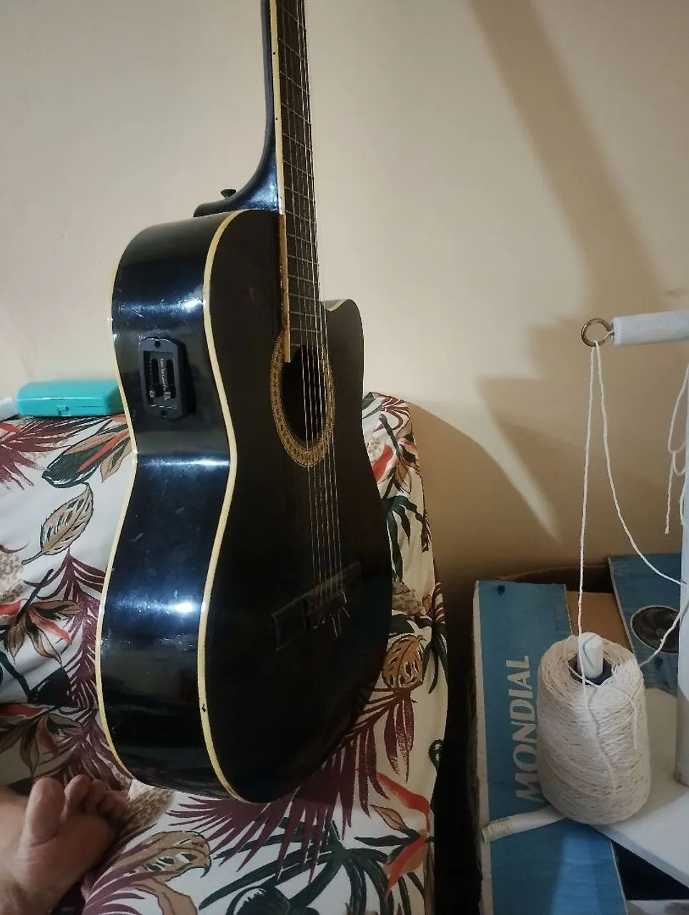  Violão elétrico estilo guitarra  - Foto 2