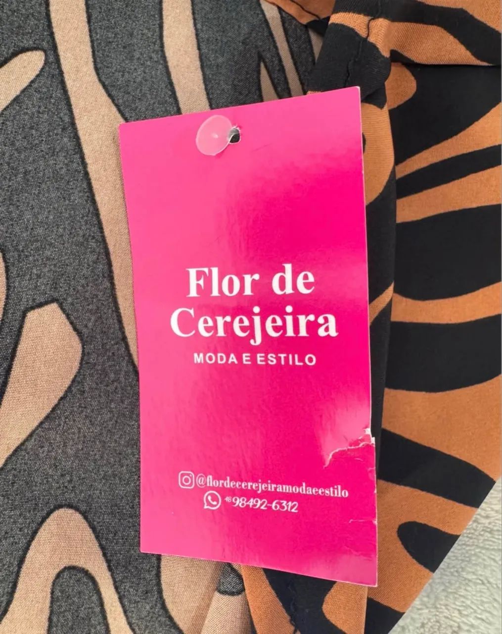 Camisa estilosa de zebra Nova  - Foto 4