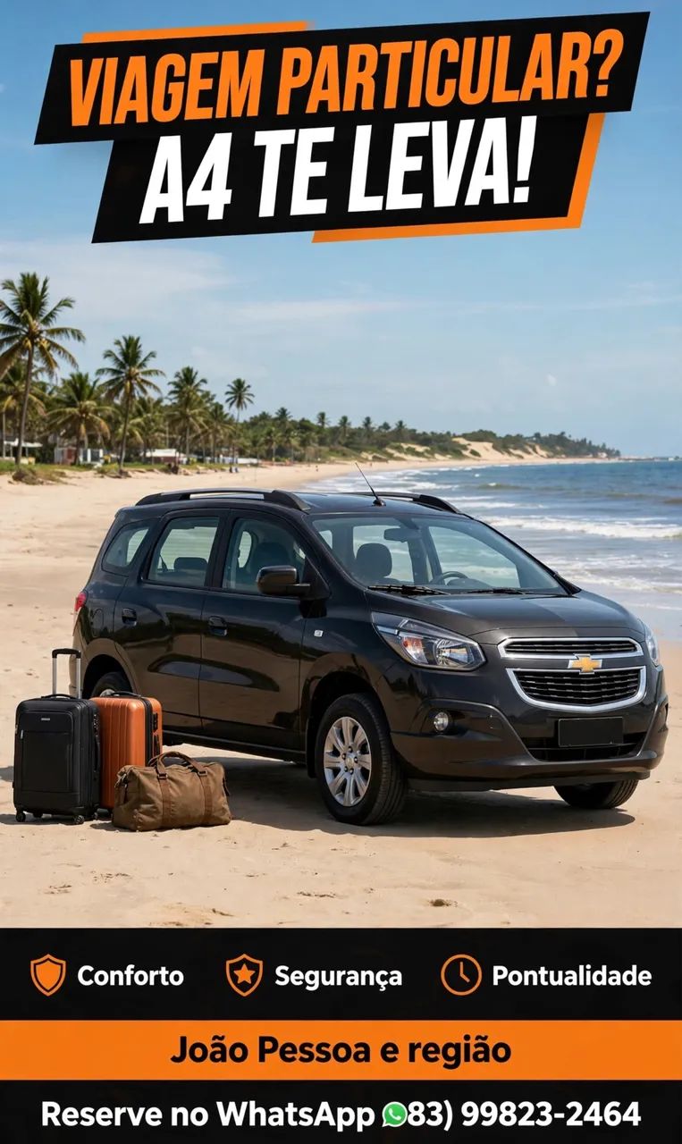 Viagens particulares para qualquer lugar do Brasil