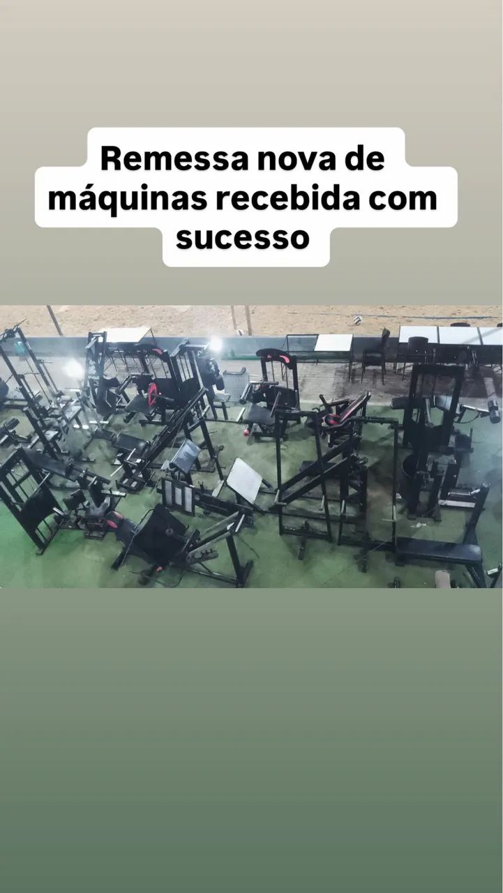 Academia completa só pegar e abrir 40 mil 