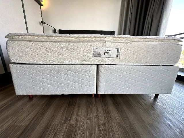 Cama Box Queen Completa - Colchão + Base - Foto 3