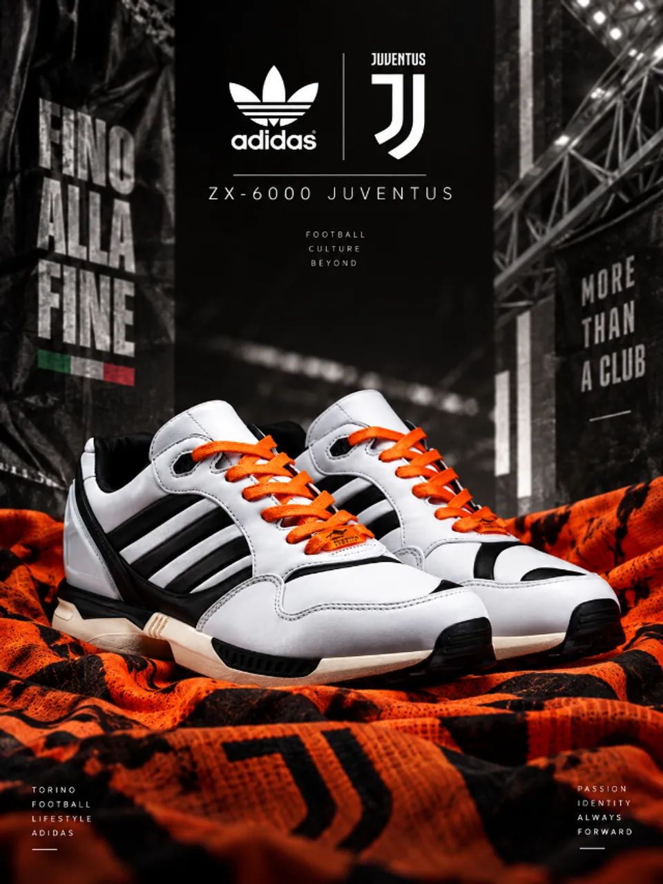 Tenis Adidas Juventus FC ZX 6000 Branco 40 BR CR7 Raro - Calçados