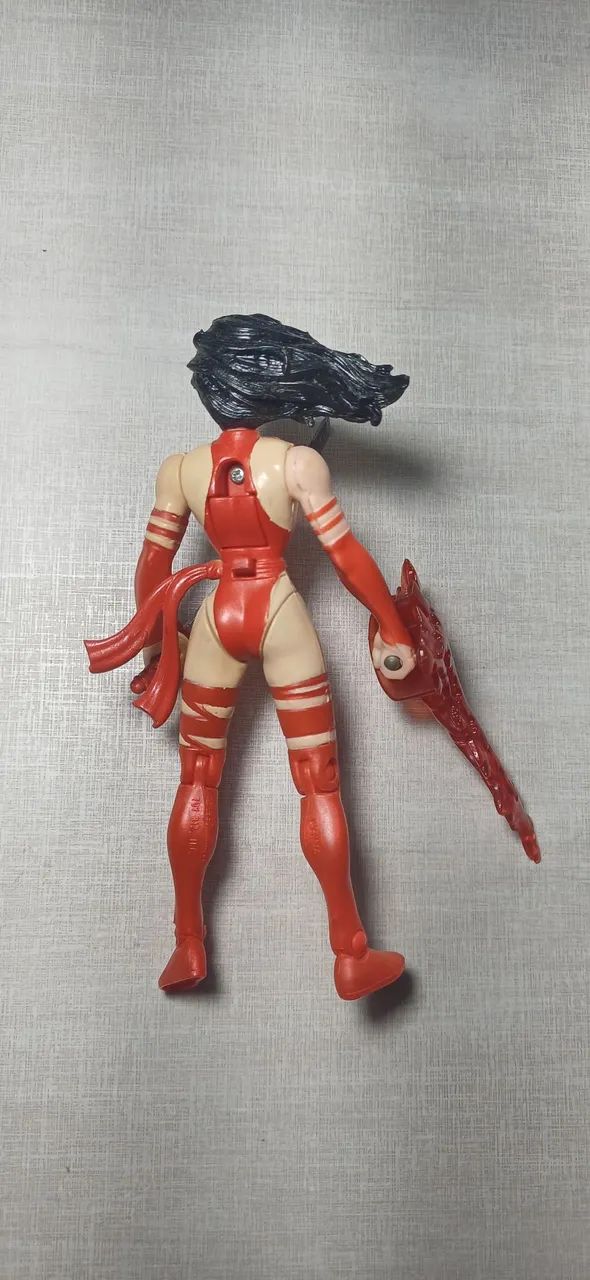 Electra Marvel Pré Legends Toy Biz  - Foto 3