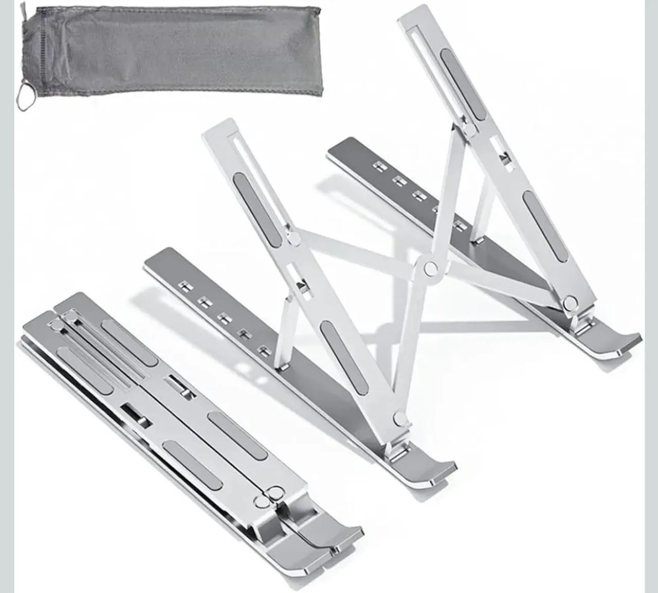 Suporte dobrável para notebook, tablet e celular