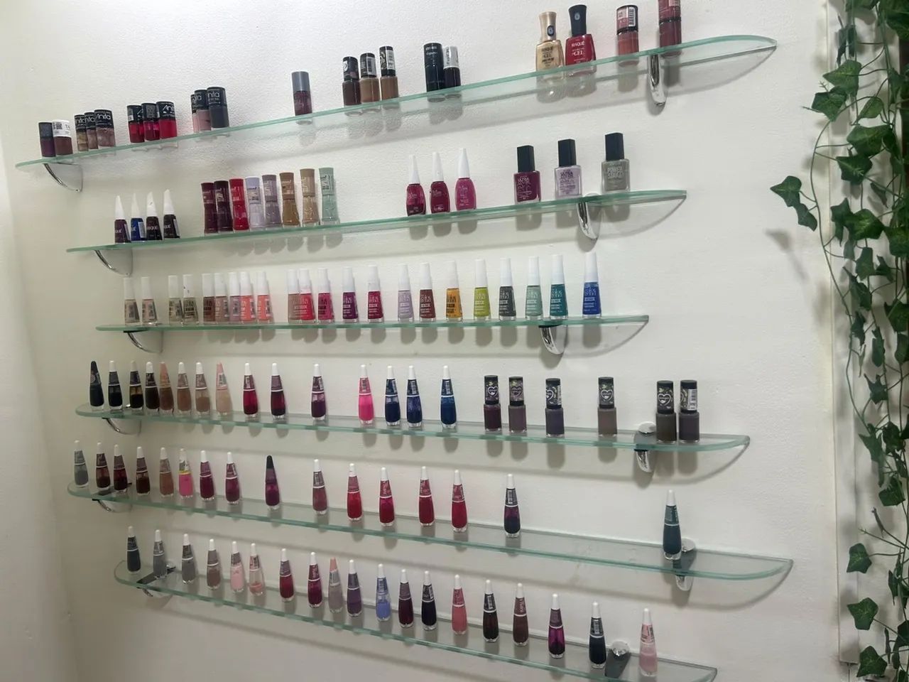 expositor de esmalte 