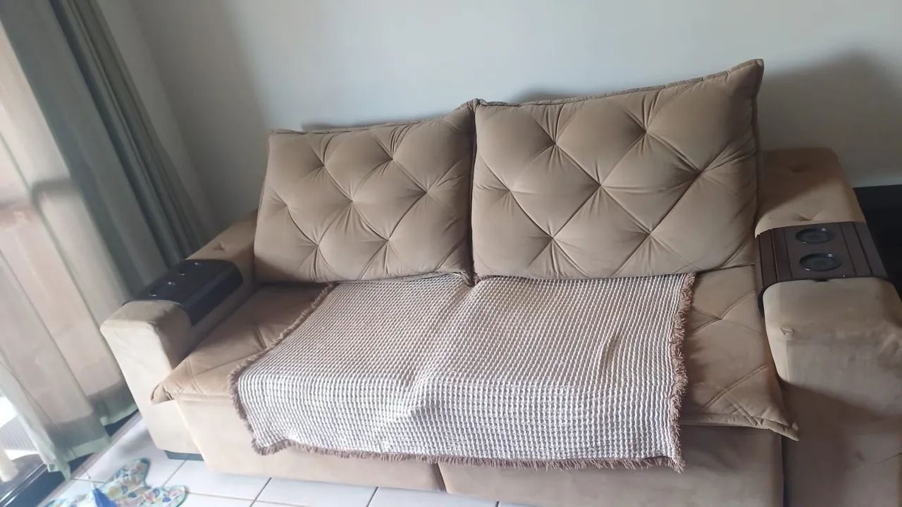 SOFÁ SEMI NOVO - Foto 4
