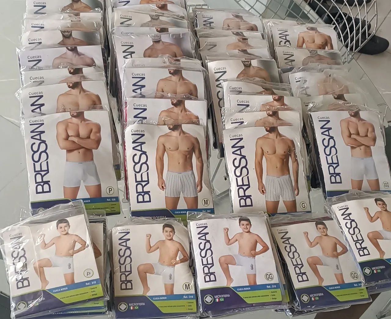 Lote cuecas Bressan 