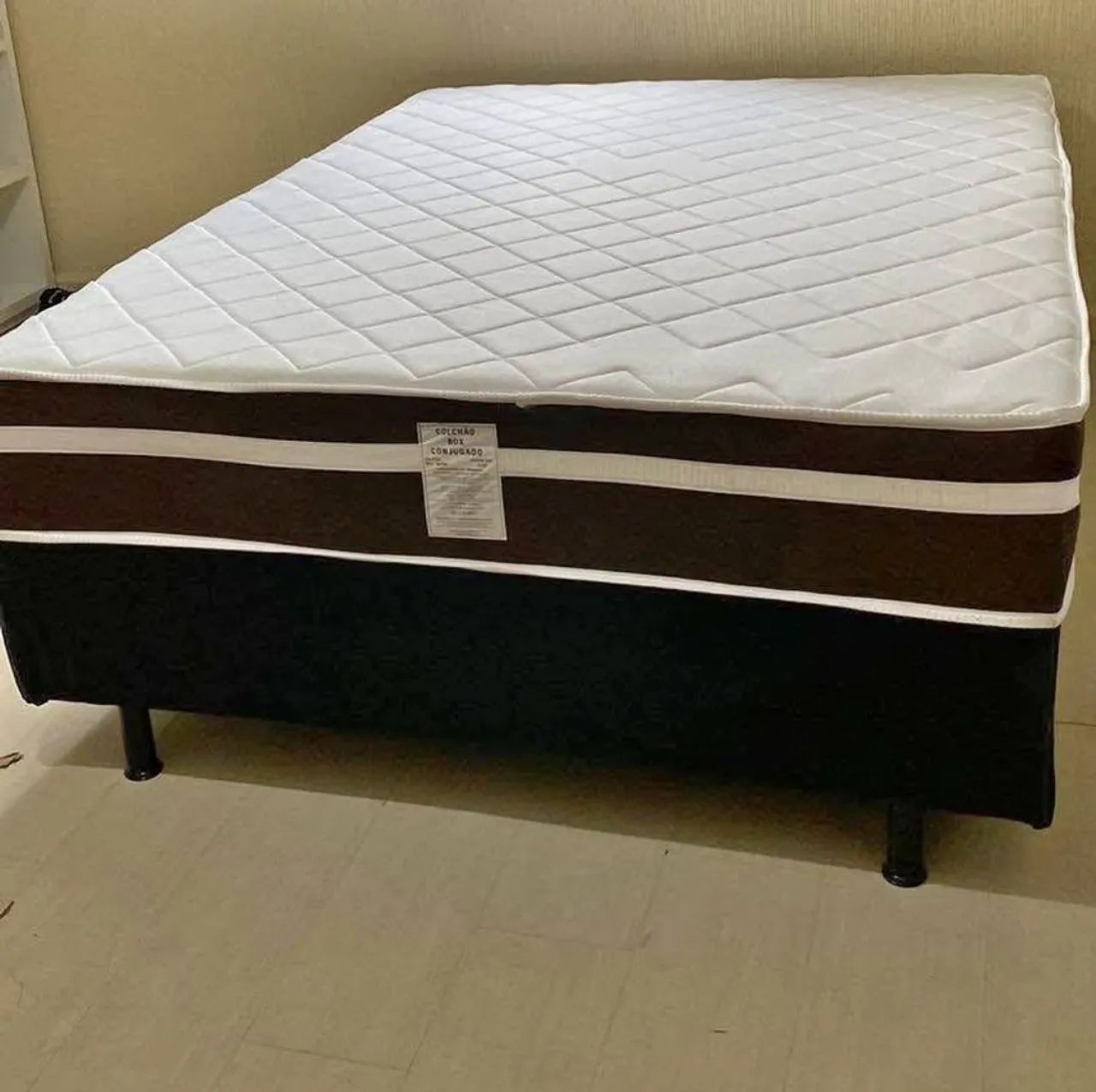 Cama Box Casal Molas Ensacadas espuma D28  - Foto 3