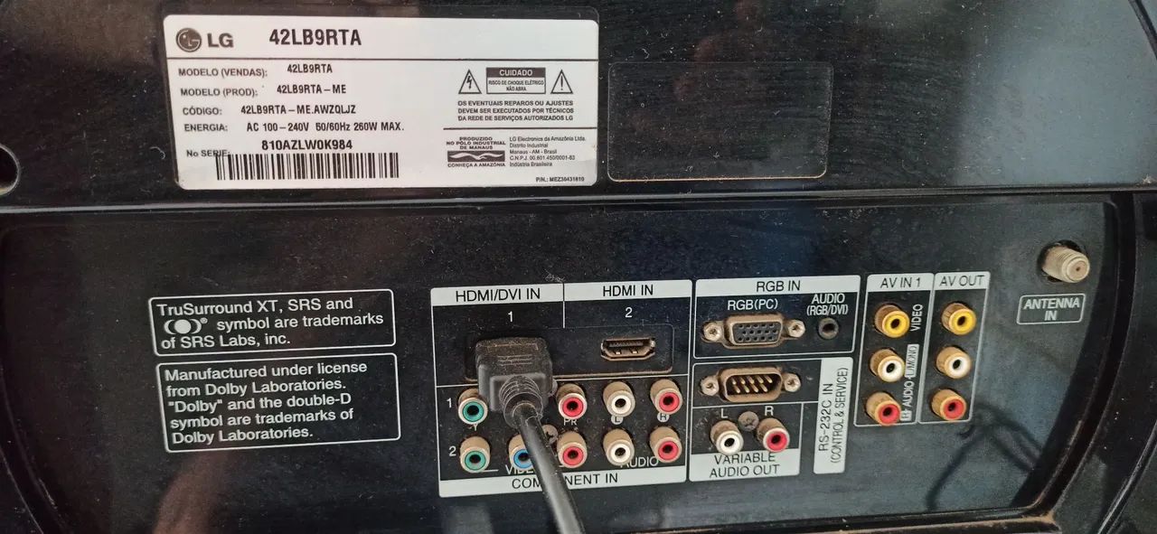 TV 42" - NÃO É SMART - Foto 4