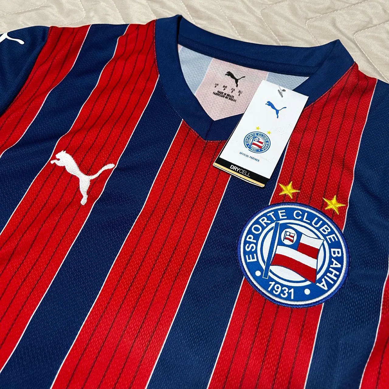 Camisa 1 Bahia PUMA 2025 - Foto 3