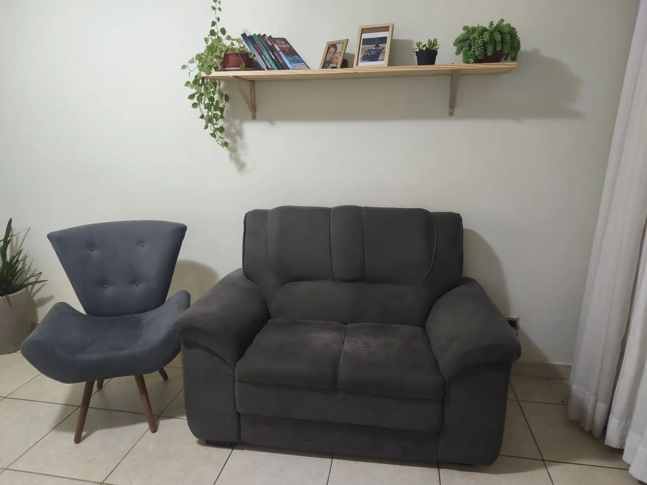 Sofá e poltrona 