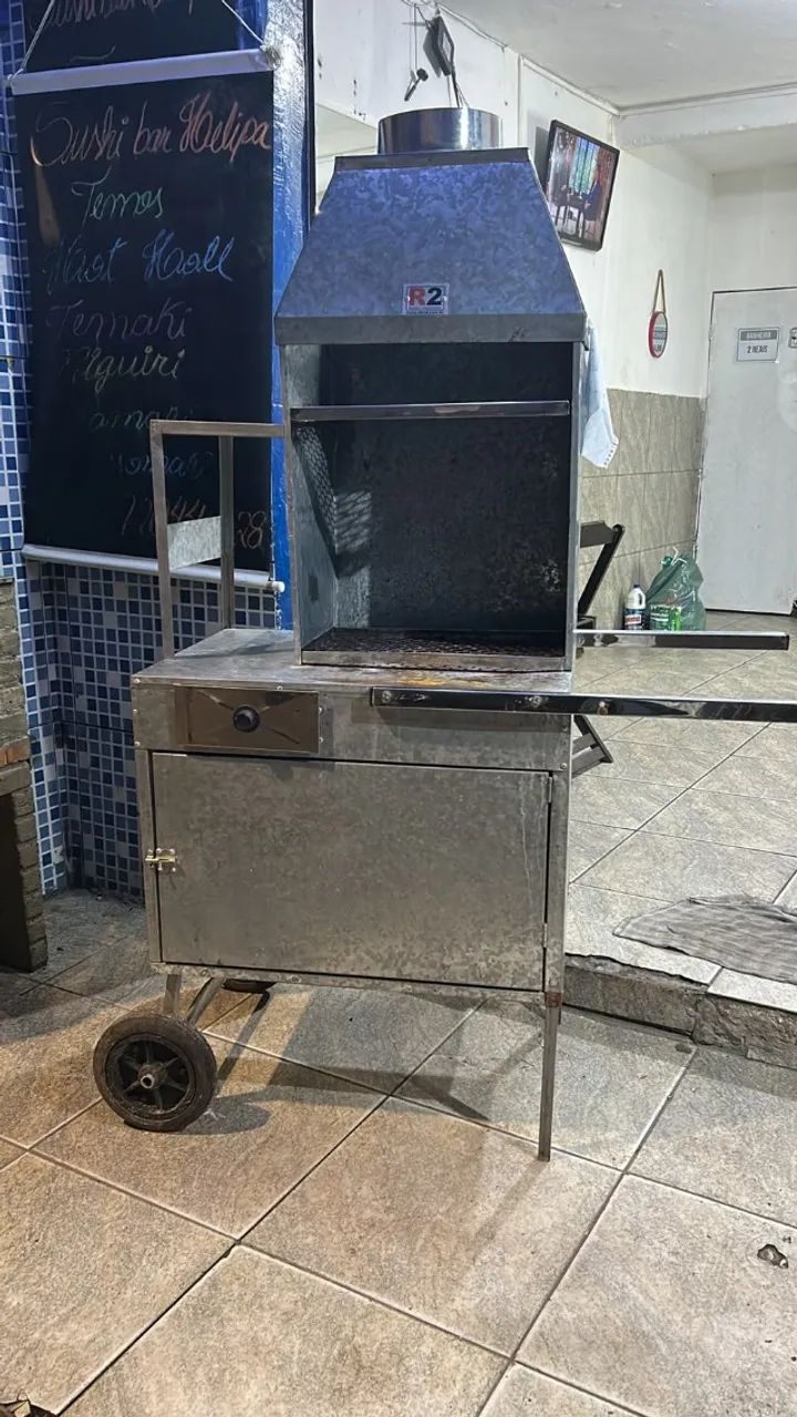 Churrasqueira carrinho - Foto 2