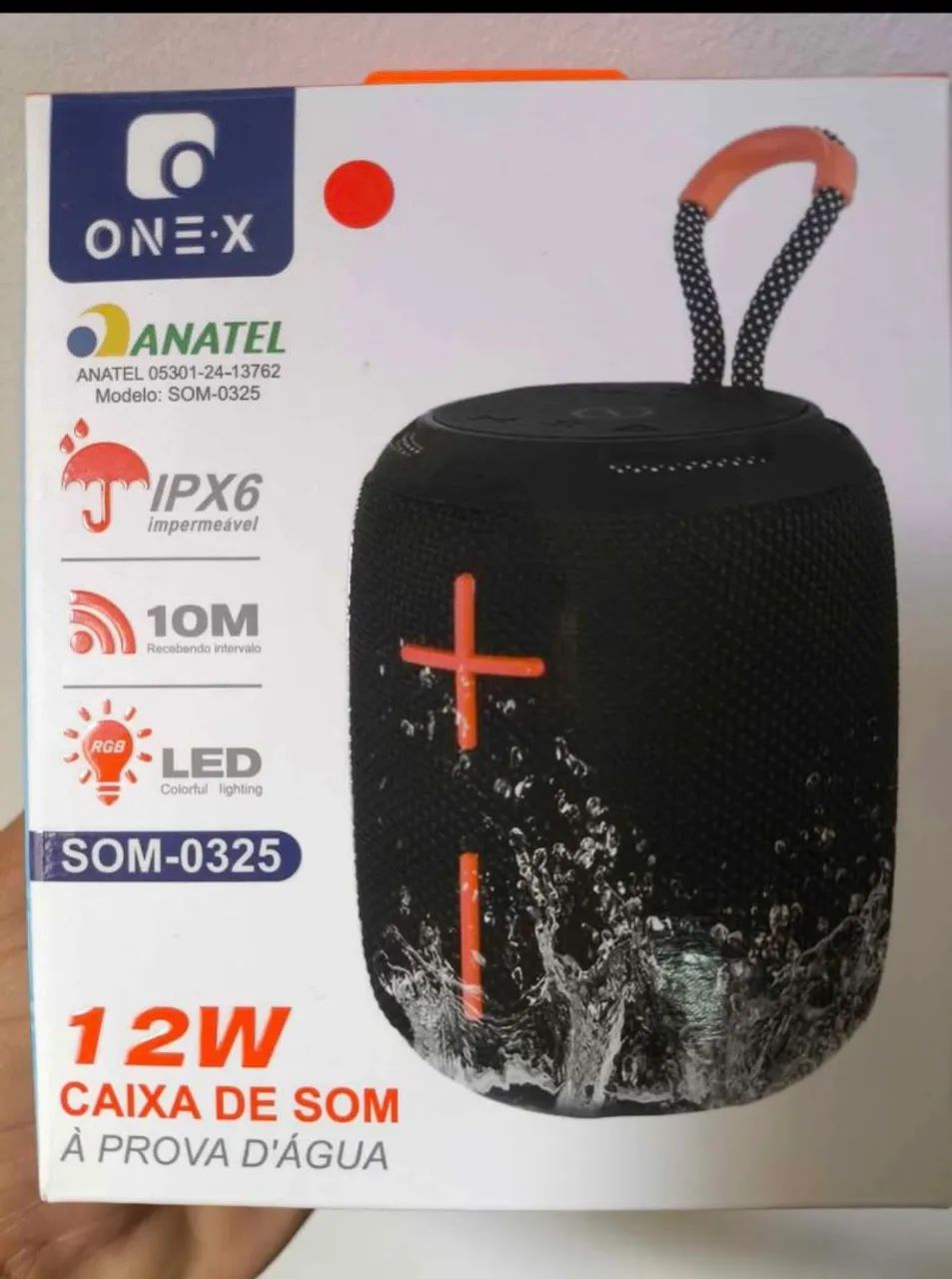 Cx de som bluetooth resistente a agua