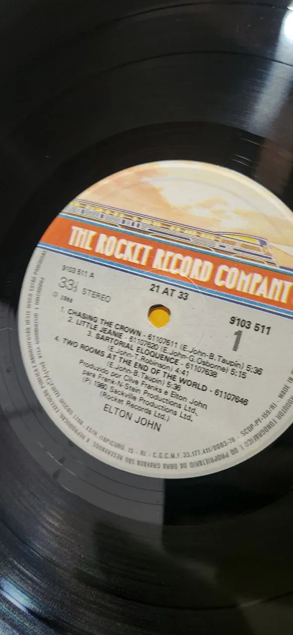 Disco vinil ELTON JOHN "21 AT 33" lp - Foto 5