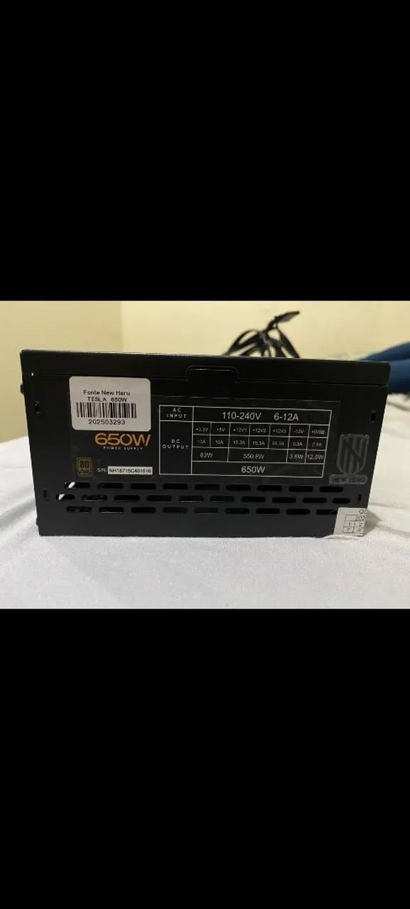 Fonte Pc 650w - Foto 3