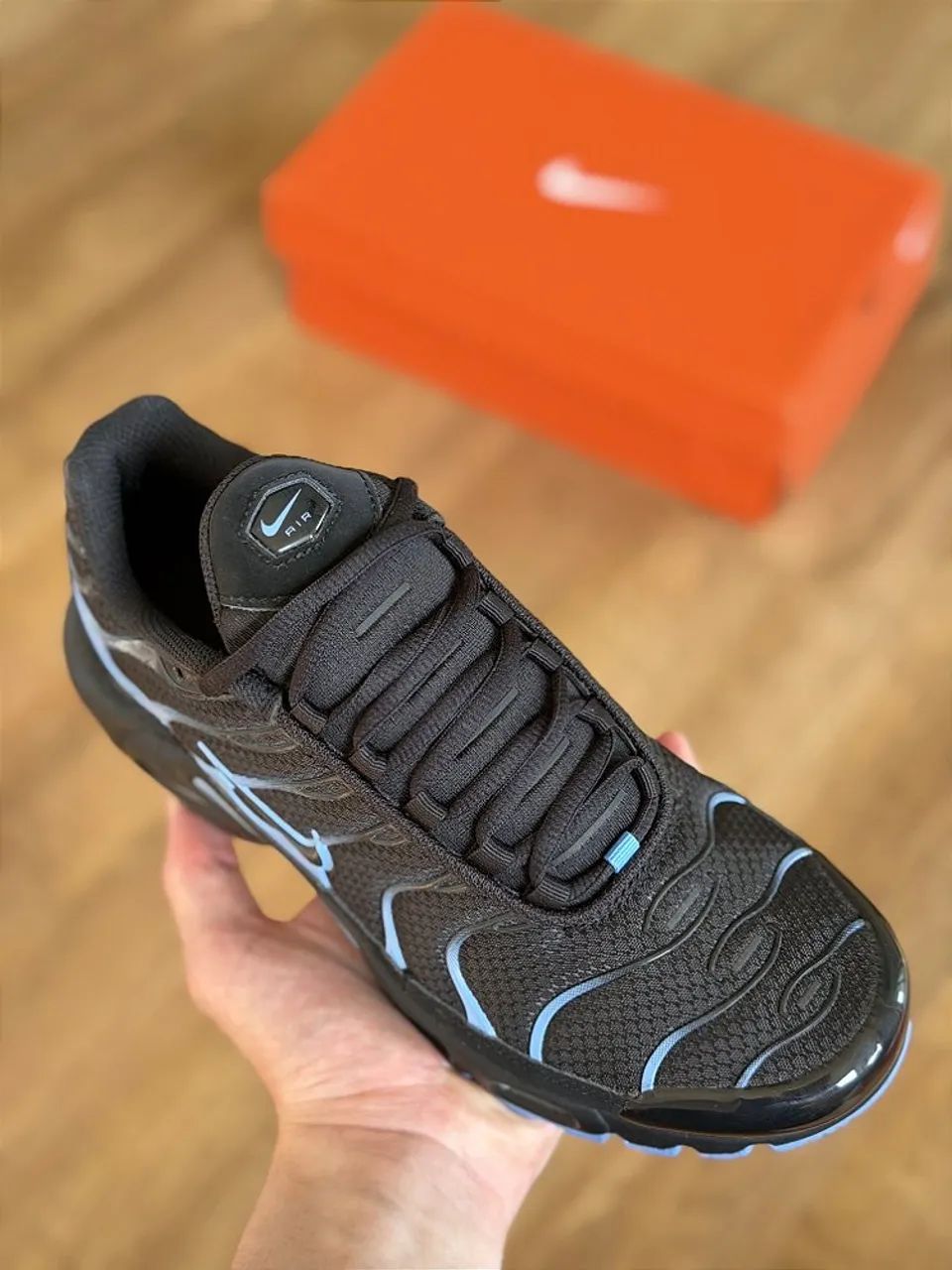 Nike Air Max Plus Black University Blue  - Foto 2