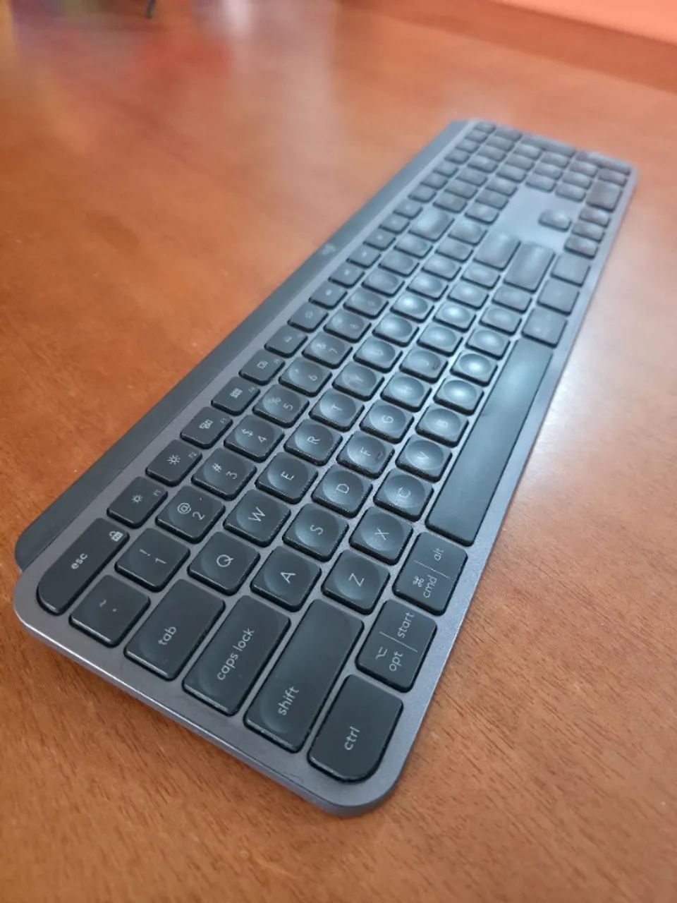 Teclado Sem Fio Mx Keys S Grafite Logitech Idioma Inglês