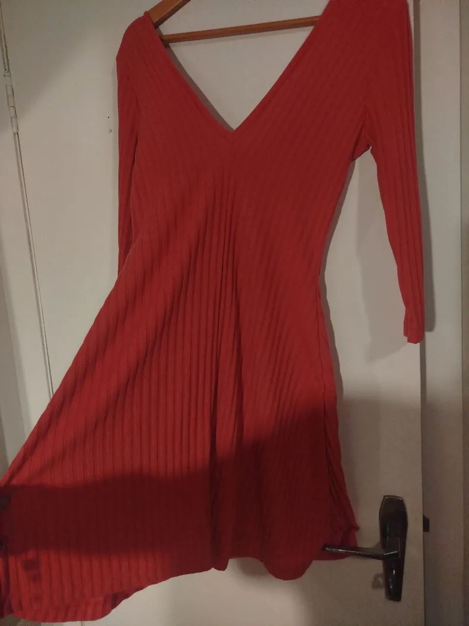Vestido Zara goiaba M - Foto 4