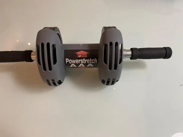 Roda Abdominal Powerstretch AAA Dupla para Exercícios