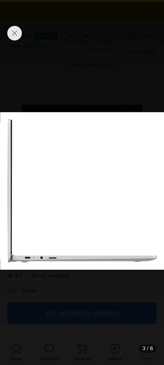  Notebook Samsung Galaxy book 