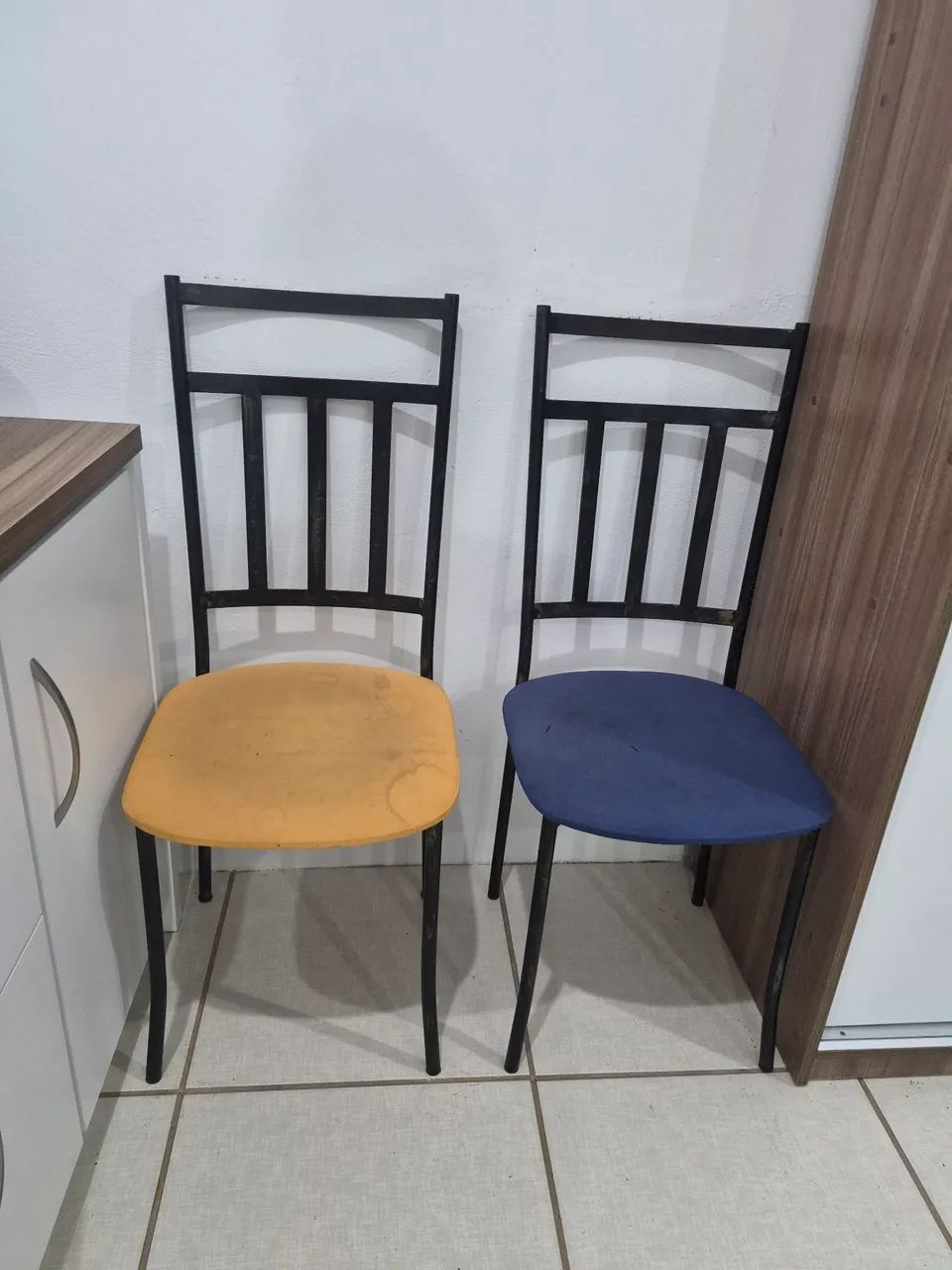 Cadeiras de ferro