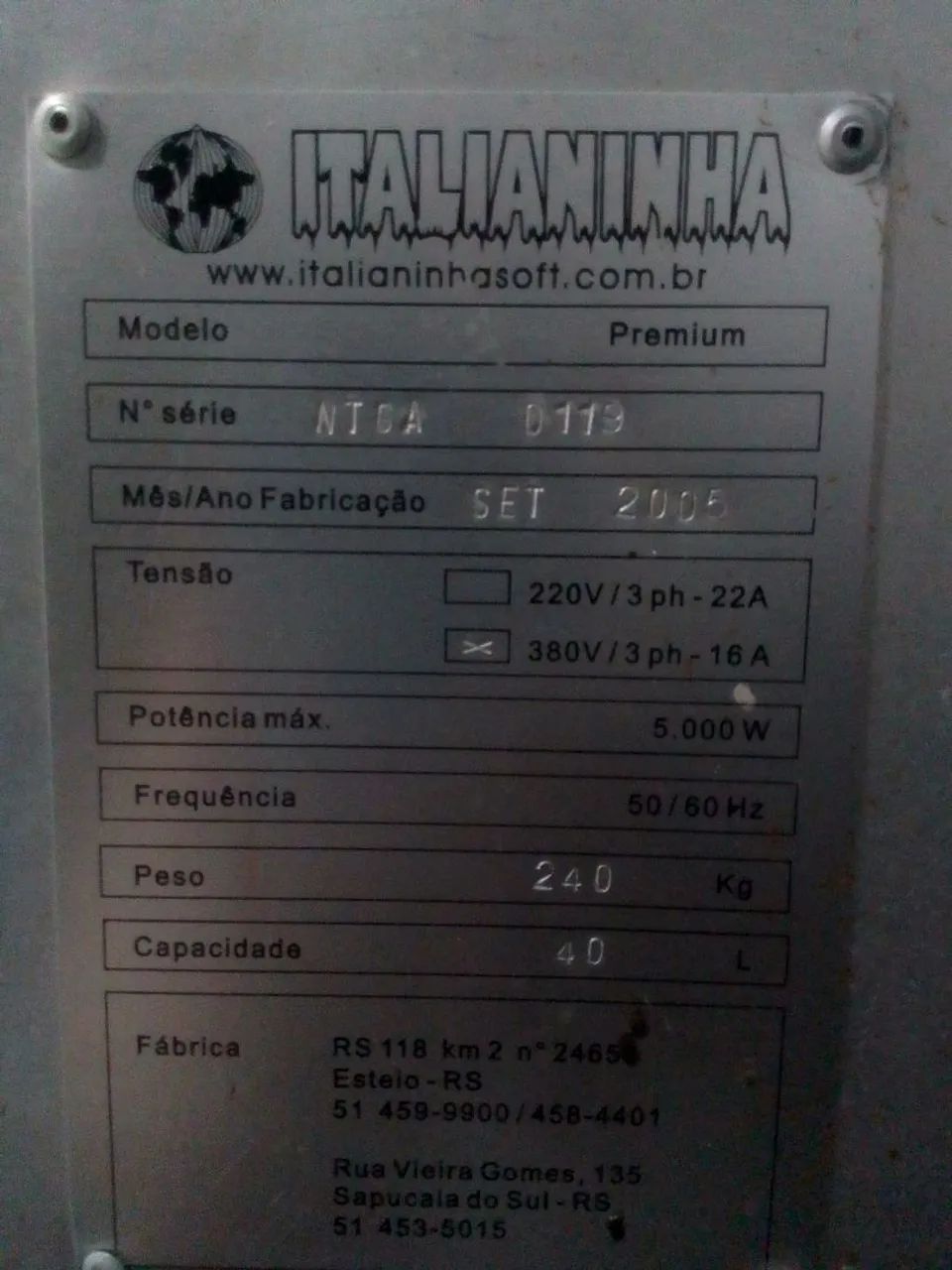 Máquina sorvete Italianinha  - Foto 4